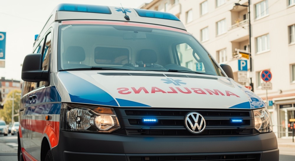Dramatyczna akcja: Chłopiec na krawędzi trzeciego piętra uratowany przez strażników