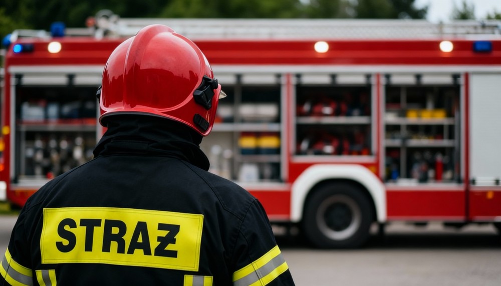 Ślub strażackiej pary: radość i miłość w OSP Warszawa Radość