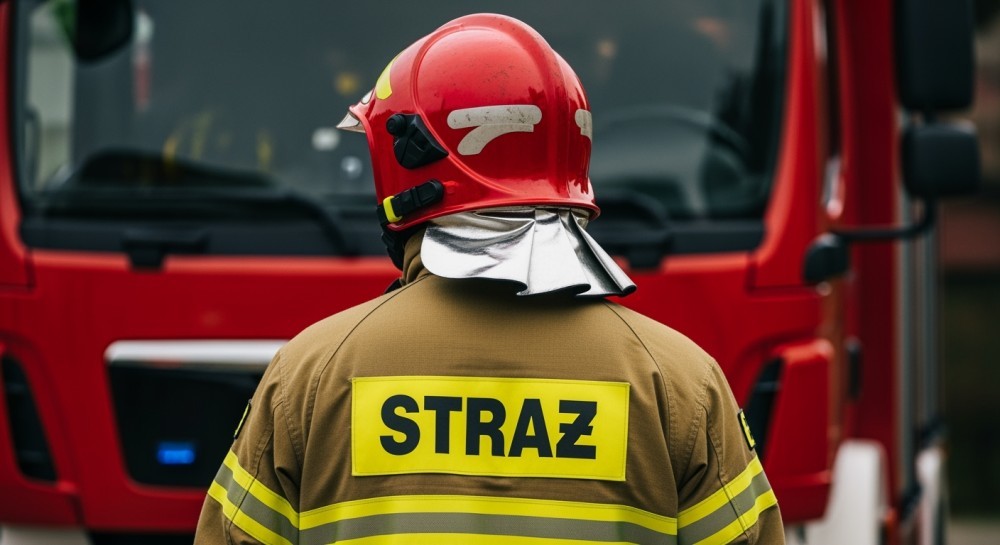 Białołęka w akcji: strażacy opanowali wyciek niebezpiecznego kwasu solnego