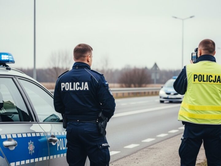 Nocna akcja policji: 16-latek na nielegalnym motocyklu bez tablic rejestracyjnych