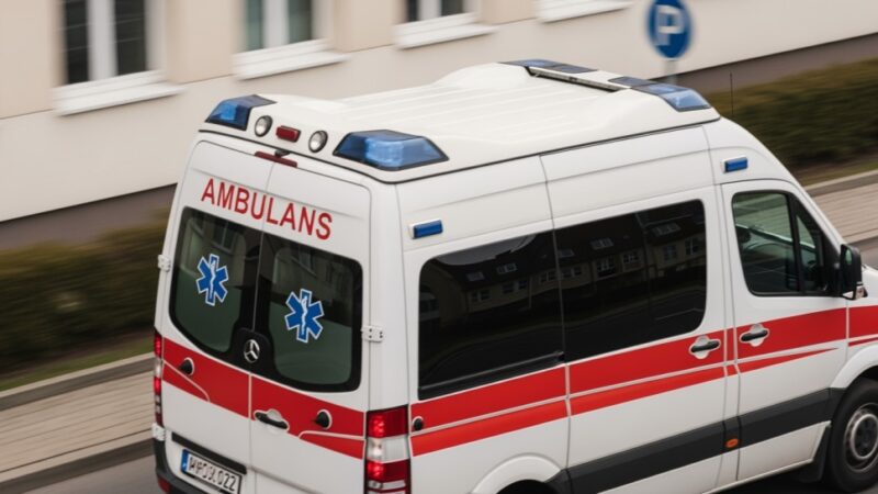 Szkolenie w akcji: Policjanci uratowali życie poszkodowanej w wypadku