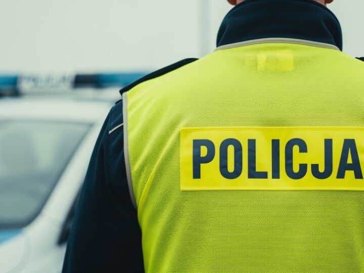 Kierowca z zakazem wjechał na torowisko – zatrzymany przez policję