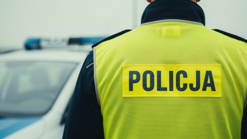 Kierowca z zakazem wjechał na torowisko – zatrzymany przez policję