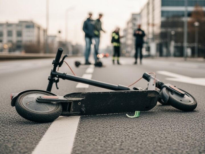 Niebezpieczna jazda na hulajnodze: Nastolatki w szpitalu po wypadku