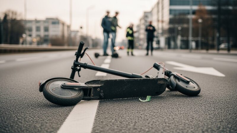 Niebezpieczna jazda na hulajnodze: Nastolatki w szpitalu po wypadku