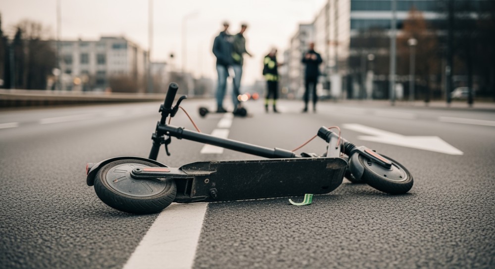 Niebezpieczna jazda na hulajnodze: Nastolatki w szpitalu po wypadku