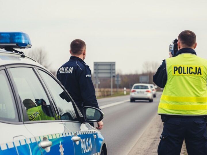 Kierowca szaleje w pobliżu szkoły – niebezpieczny incydent na Płockiej