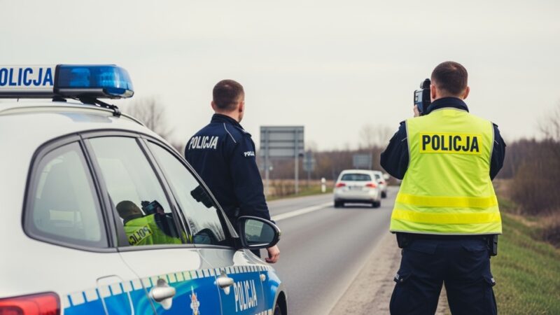 Kierowca szaleje w pobliżu szkoły – niebezpieczny incydent na Płockiej