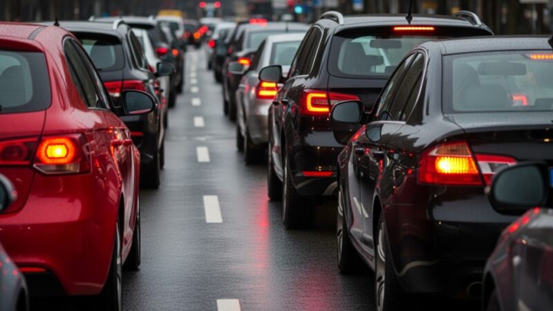 Nocny Półmaraton na Pradze: Utrudnienia dla kierowców i pasażerów