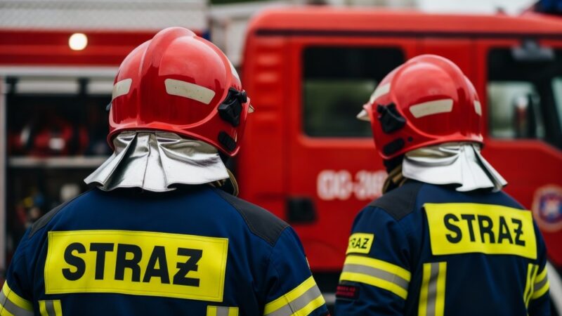 Strażacy w akcji: Wieżowiec 2026 rozgrzał Warszawę!