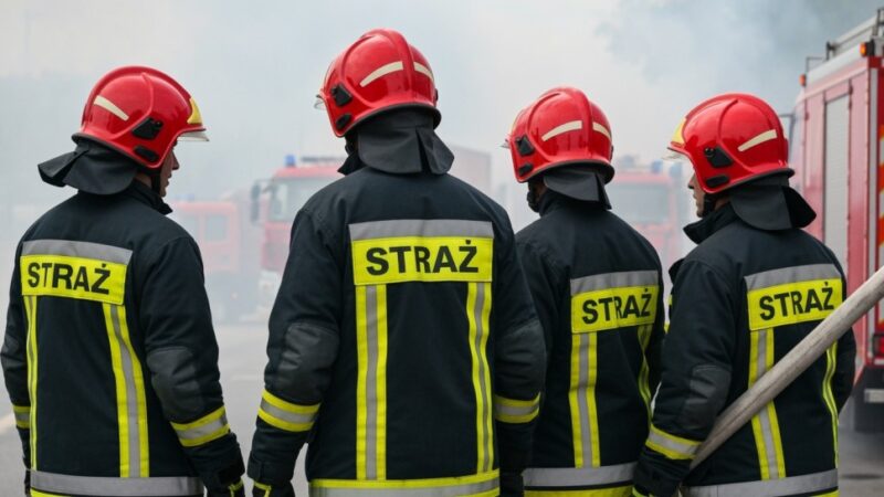 Trzech mężczyzn zatrzymanych po pożarze Opla – śledztwo w toku