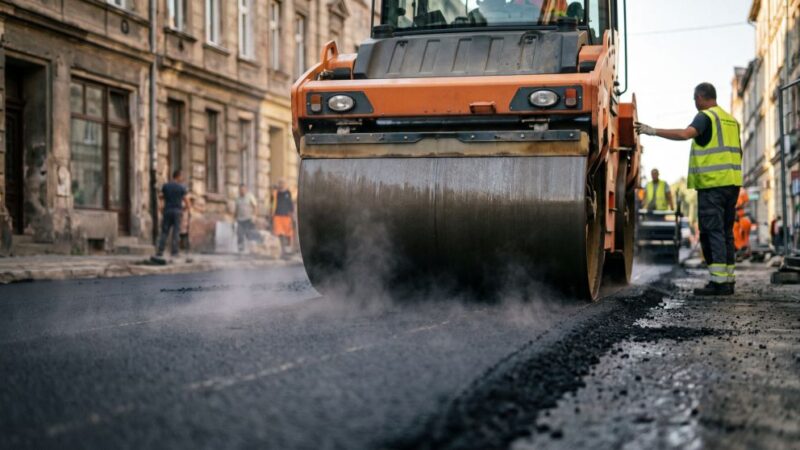 Utrudnienia na Alei Jana Pawła II: Remont drogowy wstrzymuje ruch