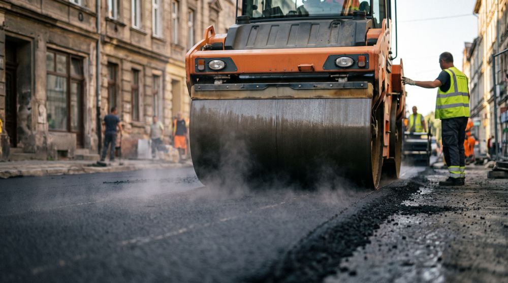 Utrudnienia na Alei Jana Pawła II: Remont drogowy wstrzymuje ruch