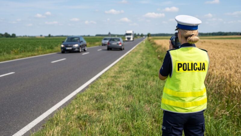 Dachowanie w Garwolinie: Kluczowa interwencja świadka ratuje życie kierowcy