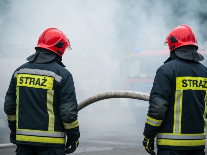 Strażacy z Ursusa w akcji: intensywne manewry gaśnicze w lesie