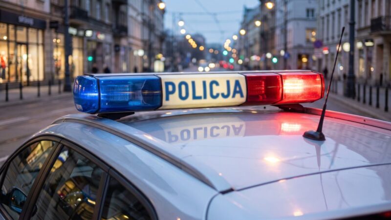 Mokotów: 48-latek z repliką broni w areszcie po dramatycznym incydencie