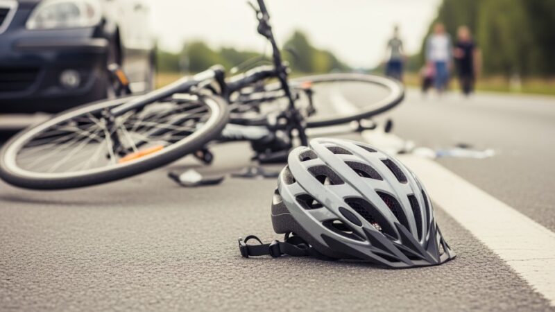 Kask na głowę, bezpieczeństwo na drodze!