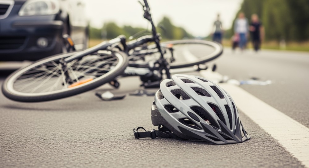 Kask na głowę, bezpieczeństwo na drodze!