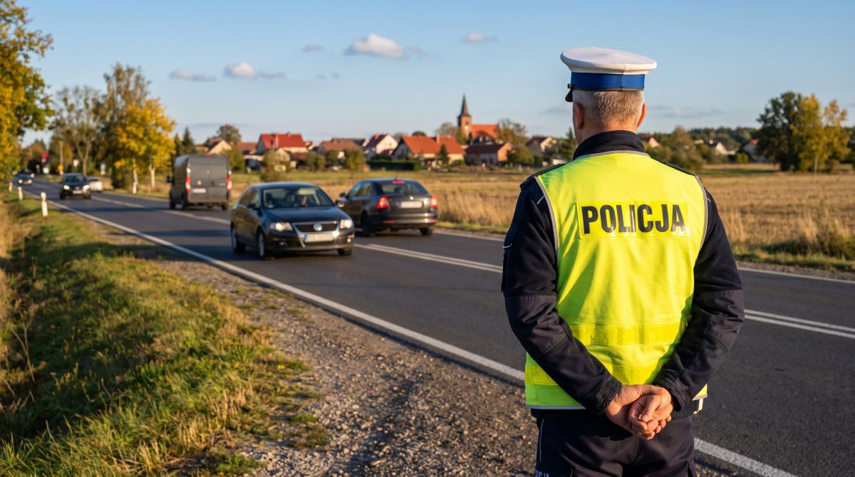 Alkohol, slalom i próba przekupstwa – dramatyczna noc w Wołominie