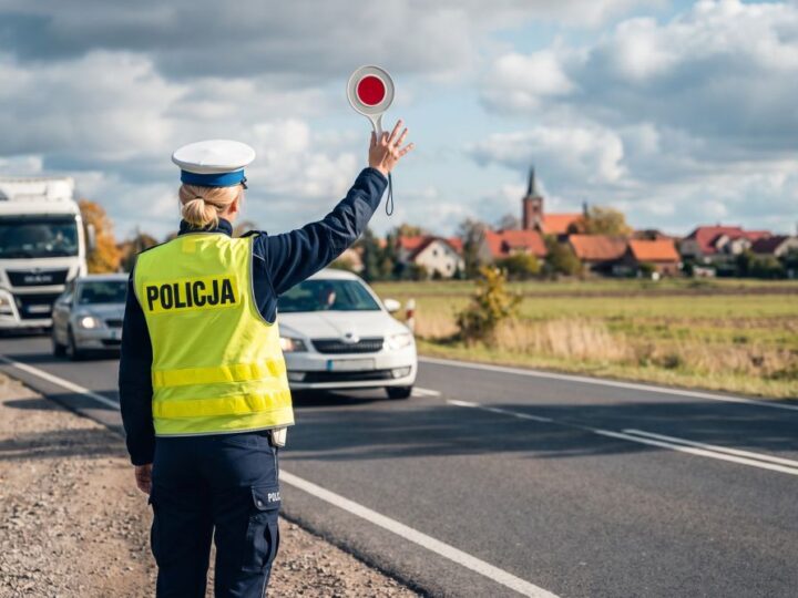Drift za 5000 złotych: Młody kierowca w rękach policji
