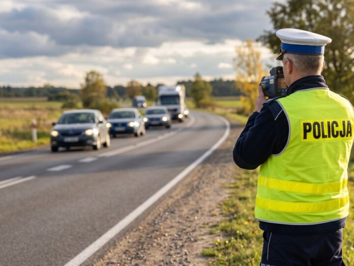 Rekordowe przekroczenie prędkości: 26-latek traci prawo jazdy na trzy miesiące