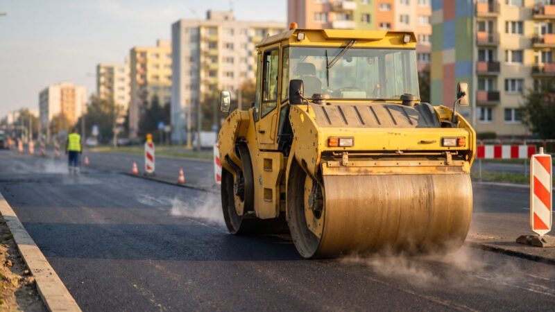 Remont ul. Wolskiej: Utrudnienia w ruchu i nowa nawierzchnia w weekend