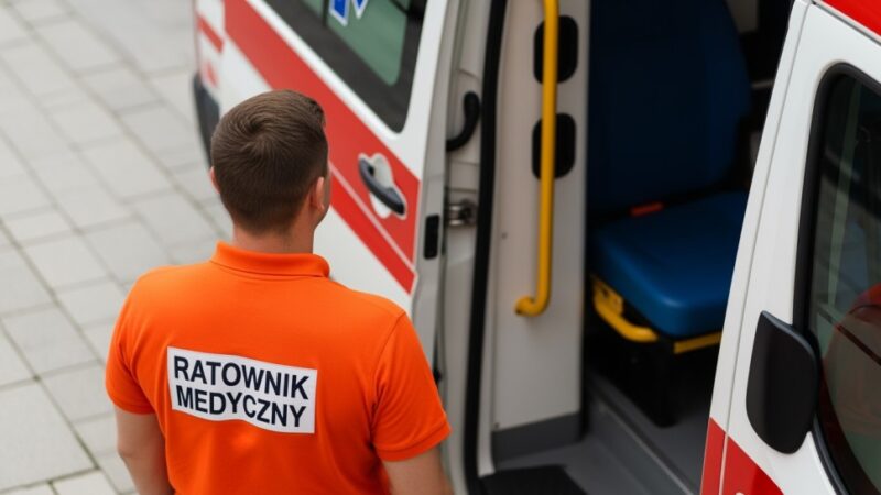 Strażacy wyciągają kota z 15-metrowego szybu wentylacyjnego w Warszawie