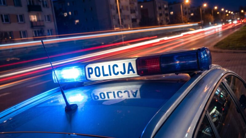 Maczeta w ręku, groźby w powietrzu: Policja ratuje siostrę w Otwocku