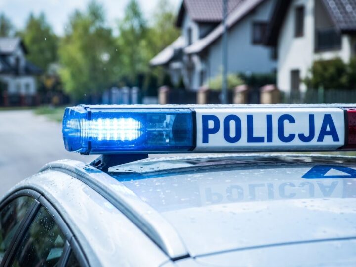 Złodziej z gazem w ręku: dramatyczna kradzież alkoholu w Serocku