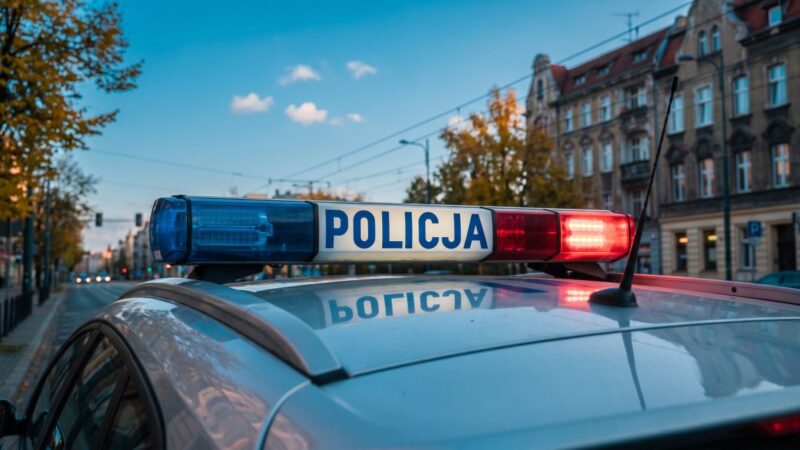 Niebezpieczne zdarzenia na DK50: Policja ostrzega kierowców w Morgach